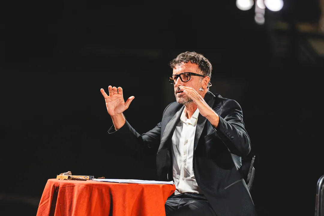 Leonardo Fiaschi durante Mascagni, Puccini, Morricone